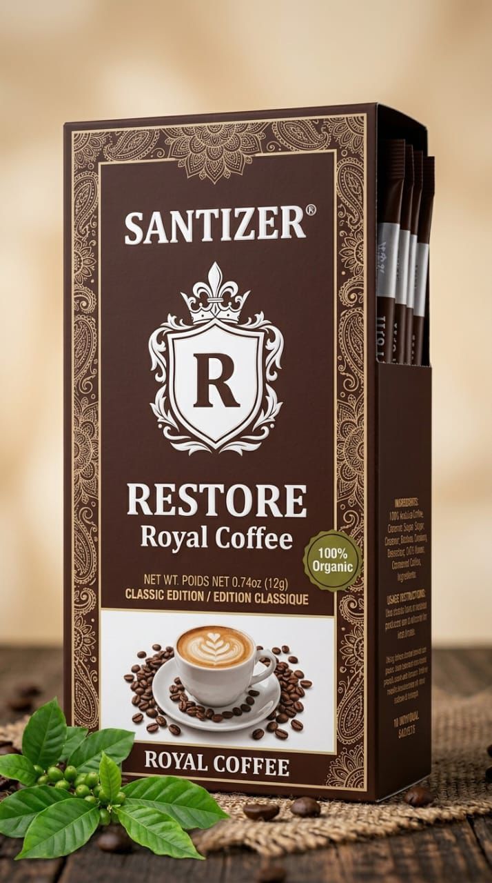 Santizer Restore Royal Coffee